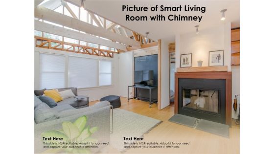 Picture Of Smart Living Room With Chimney Ppt PowerPoint Presentation Inspiration Gallery PDF