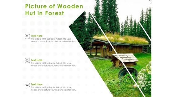 Picture Of Wooden Hut In Forest Ppt PowerPoint Presentation Outline Templates PDF