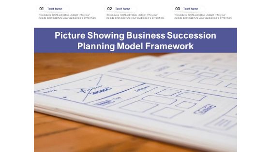 Picture Showing Business Succession Planning Model Framework Ppt PowerPoint Presentation Pictures Inspiration PDF