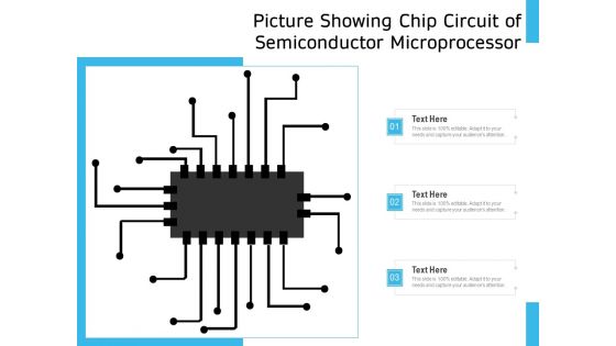 Picture Showing Chip Circuit Of Semiconductor Microprocessor Ppt PowerPoint Presentation Show Visuals PDF