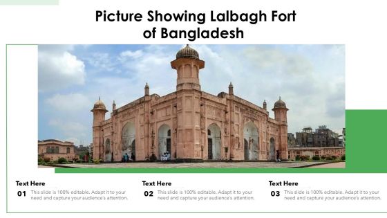 Picture Showing Lalbagh Fort Of Bangladesh Ppt PowerPoint Presentation Gallery Model PDF