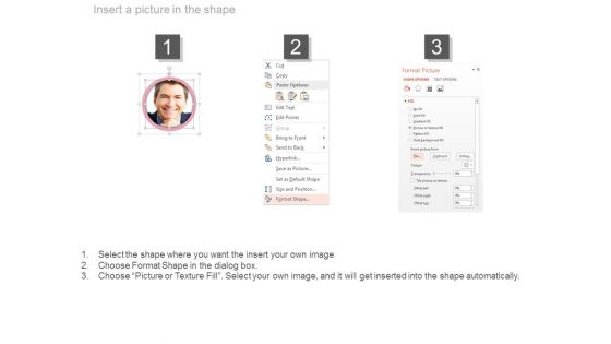 Pictures And Team Profiles For About Us Powerpoint Slides