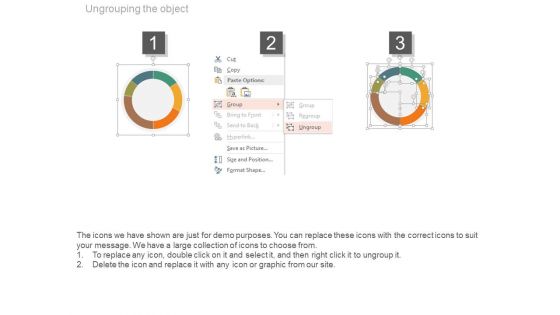 Pie Chart For Customer Analysis Powerpoint Slides