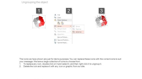 Pie Chart For Financial Ratio Analysis Powerpoint Slides