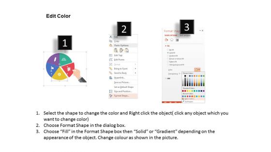 Pie Chart Infographic Diagram Powerpoint Templates