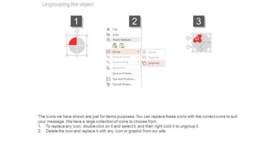Pie Charts For Market Segmentation Powerpoint Slides