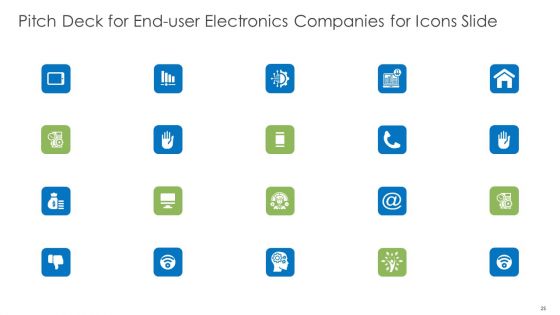 Pitch Deck For End User Electronics Companies Ppt PowerPoint Presentation Complete Deck With Slides