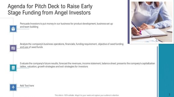 Pitch Deck For Fundraising From Angel Investors Ppt PowerPoint Presentation Complete Deck With Slides