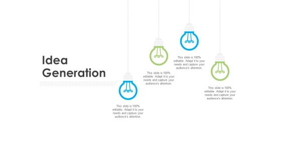 Pitch Deck For Mezzanine Financing Idea Generation Ppt Gallery Sample PDF