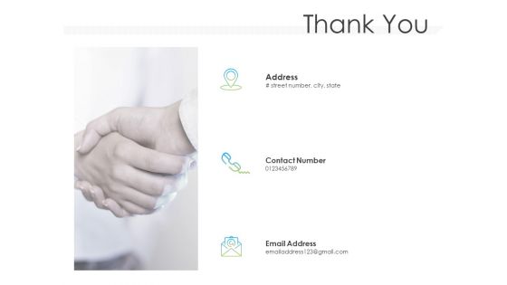 Pitch Deck For Mezzanine Financing Thank You Ppt Pictures Mockup PDF