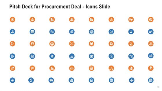 Pitch Deck For Procurement Deal Ppt PowerPoint Presentation Complete Deck With Slides