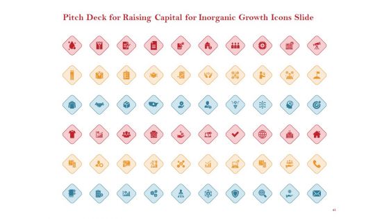 Pitch Deck For Raising Capital For Inorganic Growth Ppt PowerPoint Presentation Complete Deck With Slides