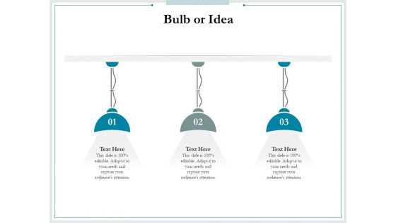 Pitch Deck For Raising Funds From Product Crowdsourcing Bulb Or Idea Guidelines PDF