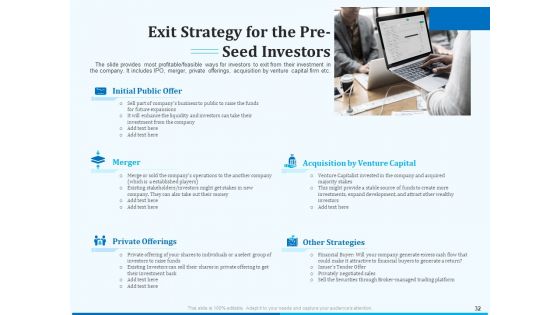 Pitch Deck For Seed Financing Ppt PowerPoint Presentation Complete Deck With Slides