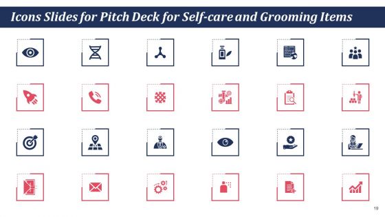 Pitch Deck For Self Care And Grooming Items Ppt PowerPoint Presentation Complete Deck With Slides