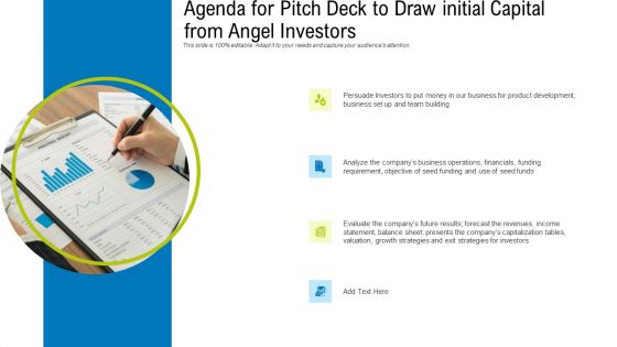 Pitch Deck To Draw Initial Capital From Angel Investors Ppt PowerPoint Presentation Complete Deck With Slides