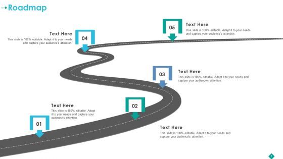 Pitch Deck To Procure Funds From Private Investor Roadmap Ppt File Grid PDF
