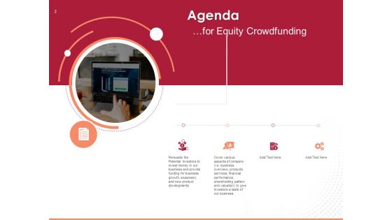 Pitch Deck To Raise Funding From Equity Crowdfunding Ppt PowerPoint Presentation Complete Deck With Slides