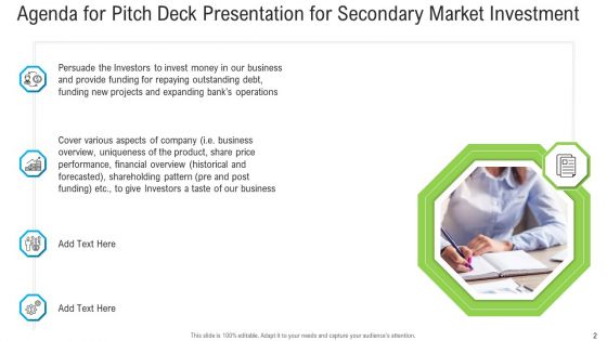 Pitch Deck To Raise Funding From Secondary Market Ppt PowerPoint Presentation Complete Deck With Slides