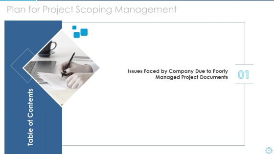 Plan For Project Scoping Management Ppt PowerPoint Presentation Complete With Slides