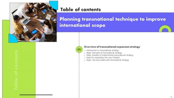 Planning Transnational Technique To Improve International Scope Ppt PowerPoint Presentation Complete Deck With Slides