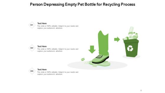 Plastic Bottle Arrow Infographic Ppt PowerPoint Presentation Complete Deck