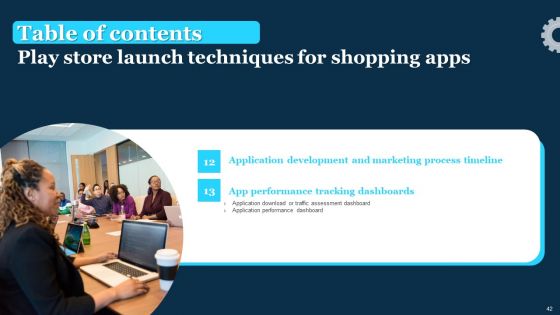Play Store Launch Techniques For Shopping Apps Ppt PowerPoint Presentation Complete Deck With Slides