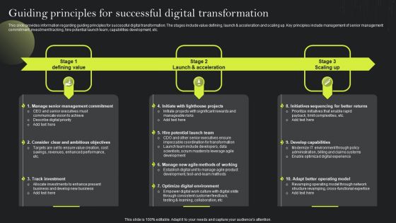 Playbook For Advancing Technology Guiding Principles For Successful Digital Structure PDF Playbook For Advancing Technology Guiding Principles For Successful Digital Structure PDF
