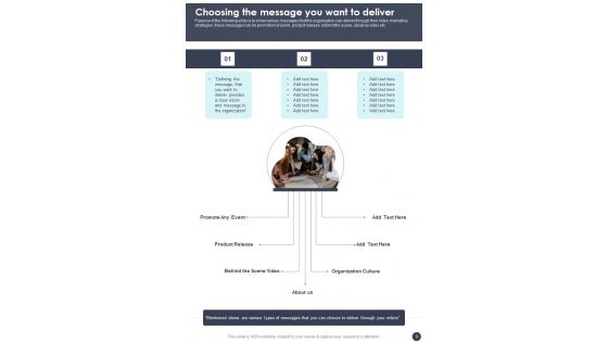 Playbook For Business Marketing Through Videos Template