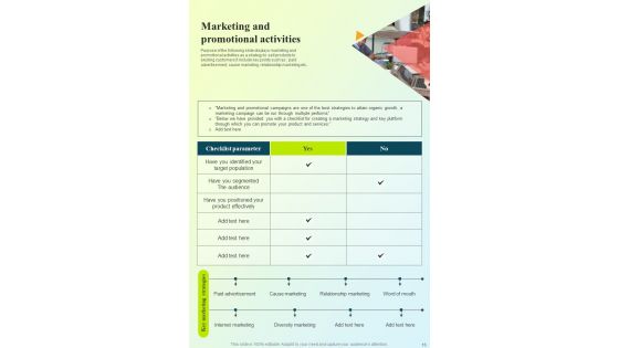 Playbook For Business Operations Strategies Template