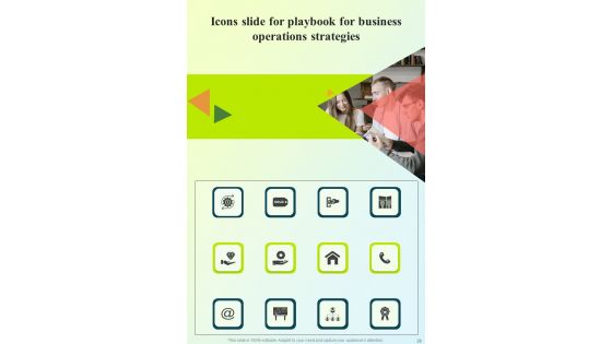 Playbook For Business Operations Strategies Template
