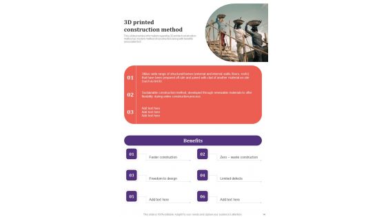 Playbook For Construction Project Framework Template