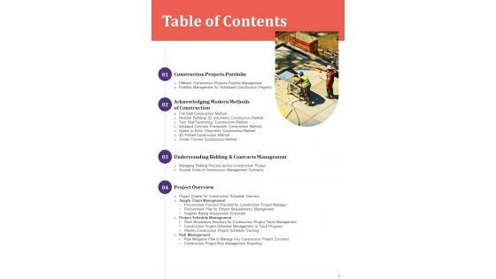Playbook For Construction Project Framework Template