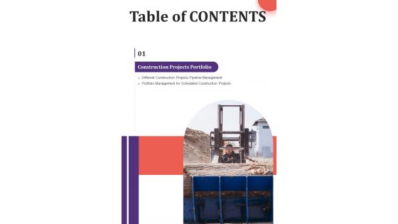 Playbook For Construction Project Framework Template
