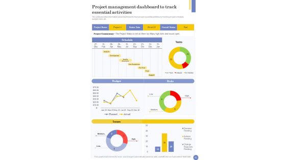 Playbook For Corporate Wellness Template