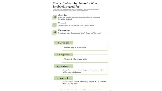 Playbook For Digital Publishing Platform Template