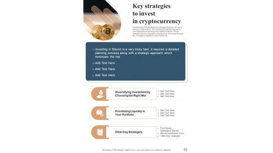 Playbook For Distributed Finance Investment Template