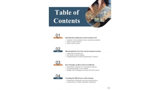 Playbook For Distributed Finance Investment Template