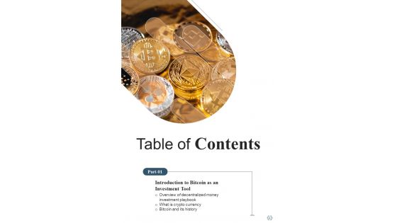 Playbook For Distributed Finance Investment Template