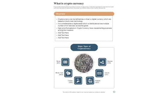 Playbook For Distributed Finance Investment Template