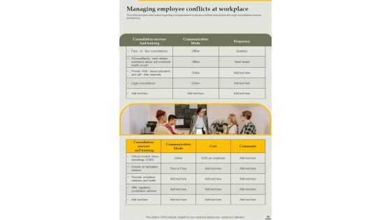 Playbook For Employee Workplace Training Template