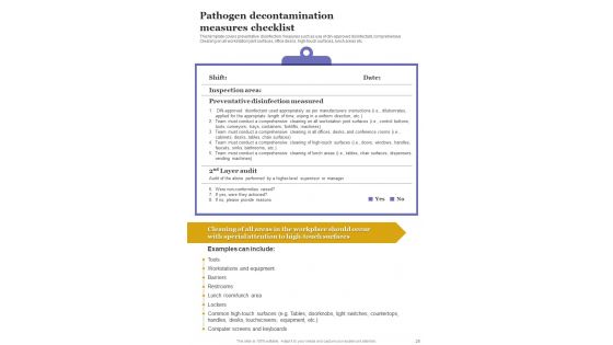 Playbook For Epidemic Business Resilience Strategy Template