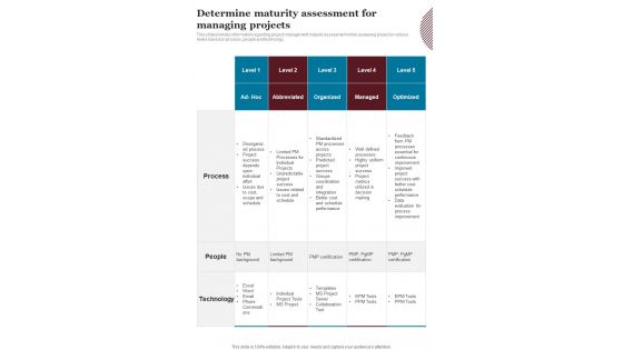 Playbook For Implementing Project Planning And Execution Strategies Template