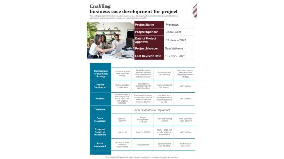 Playbook For Implementing Project Planning And Execution Strategies Template