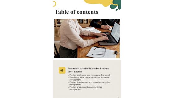 Playbook For Initiating Market Entry Of New Product Template