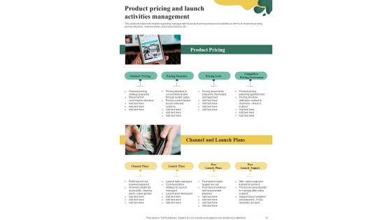 Playbook For Initiating Market Entry Of New Product Template