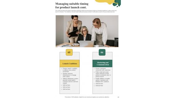 Playbook For Initiating Market Entry Of New Product Template