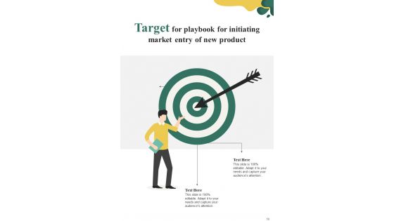 Playbook For Initiating Market Entry Of New Product Template