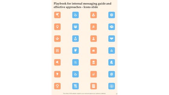 Playbook For Internal Messaging Guide And Effective Approaches Template