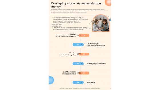 Playbook For Internal Messaging Guide And Effective Approaches Template